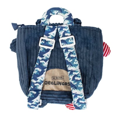 法國Les Deglingos-立體造型後背小童包(河馬/荷柏詩)2