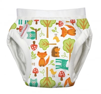 瑞典 ImseVimse有機棉幼兒如廁訓練褲(歡樂森林)1