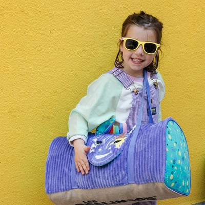 法國Les Deglingos-休閒出遊側背包(熊貓/洛托托斯)9