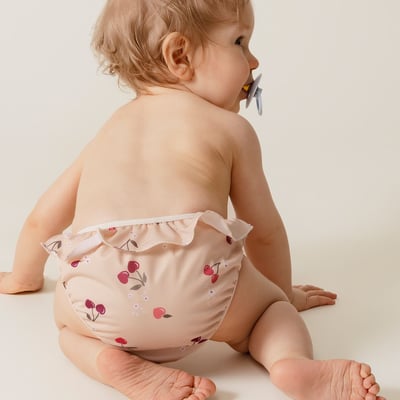 瑞典 ImseVimse超彈性防漏游泳尿褲(淡粉櫻桃)2