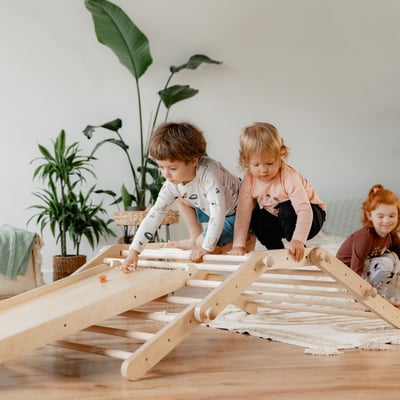 ette tete-FIPITRI® 手腳並用攀爬架(五段組+滑坡道)16