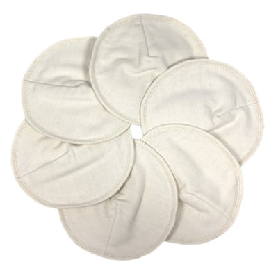 瑞典ImseVimse-有 機法蘭棉絨哺乳護墊(6片/12cm)1