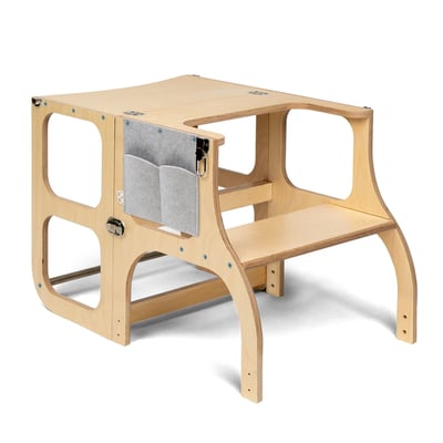 ette tete-STEP'n'SIT®小幫手配件鉛筆袋(淺灰)1