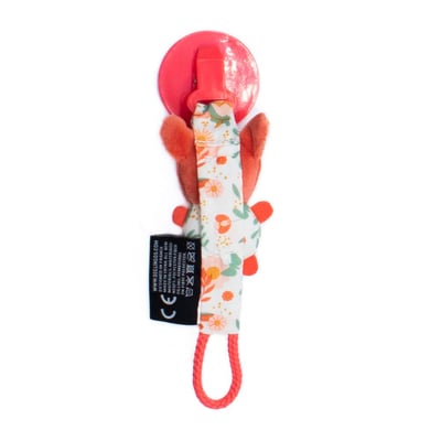 法國Les Deglingos-立體伙伴奶嘴夾(花鹿/‌梅利梅洛絲‌)2