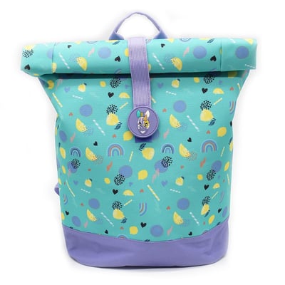 法國Les Deglingos-輕鬆捲捲後背包(斑馬/奇普洛柯)1