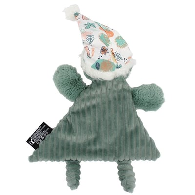 法國Les Deglingos-柔絨摸摸安撫巾(樹懶/奇洛斯)2