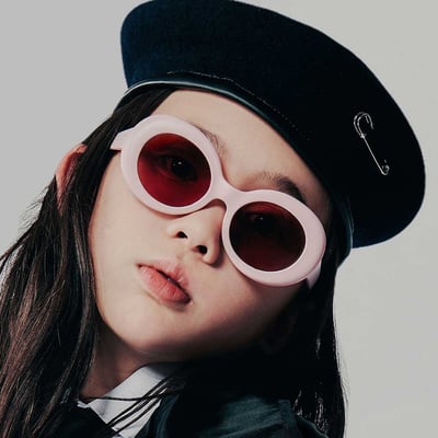 Sons + Daughters兒童偏光太陽眼鏡 - KURT 優雅(霧霏粉紅) 6-10Y3