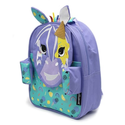 法國Les Deglingos-直立造型後背包(斑馬/奇普洛柯)2