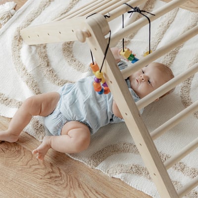 ette tete-SIPITRI®手腳並用攀爬架(二段組+滑坡道)3