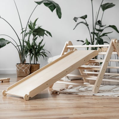 ette tete-SIPITRI®手腳並用攀爬架(二段組+滑坡道)8