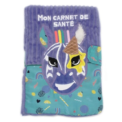 法國Les Deglingos-萬用書本手冊套(斑馬/奇普洛柯)1