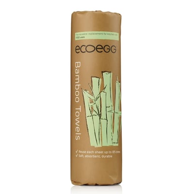 英國ECOEGG-竹纖可洗式廚房擦拭巾(20張入)1