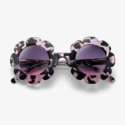 Sons + Daughters兒童太陽眼鏡 - PIXIE 花精靈(玫粉玳瑁) 4-8Y1