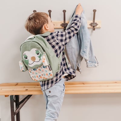 法國Les Deglingos-直立造型後背包(老虎/斯派庫洛司)8