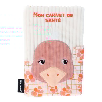 法國Les Deglingos-萬用書本手冊套(駝鳥/波莫若絲夫人)1