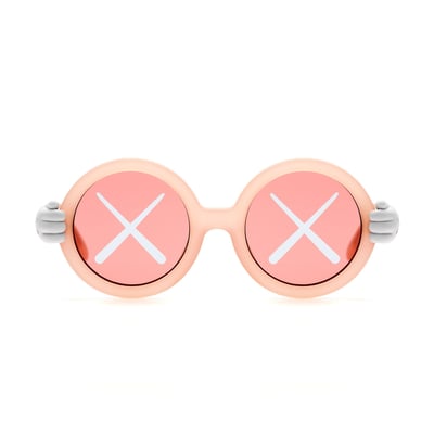 Sons + Daughters兒童太陽眼鏡 - KAWS聯名款(櫻花嫩粉) 3-9Y1