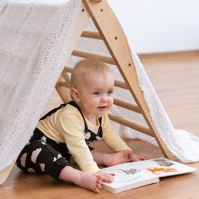 ette tete-SIPITRI®手腳並用攀爬架(二段組+滑坡道)4