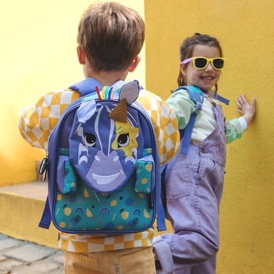 法國Les Deglingos-直立造型後背包(熊貓/洛托托斯)10