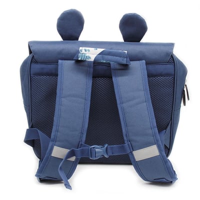 法國Les Deglingos-造型後背書包32cm(河馬/荷柏詩)3