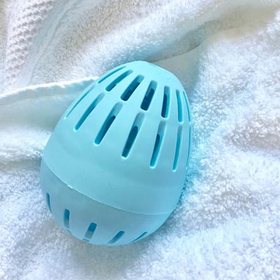 英國ECOEGG-環保低敏潔衣蛋(70次/粉藍柔軟舒棉)2