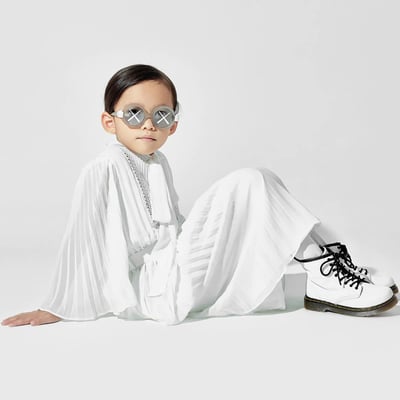 Sons + Daughters兒童太陽眼鏡 - KAWS聯名款(隱世霧灰) 3-9Y10