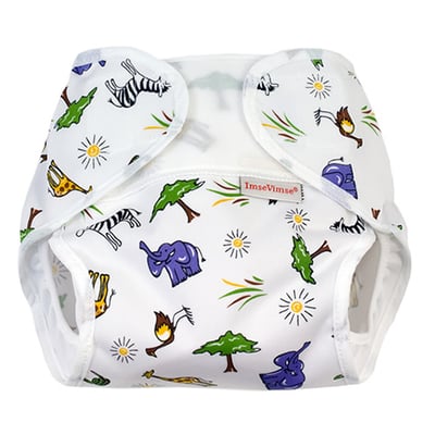 瑞典ImseVimse-舒柔尿布兜(動物園)1