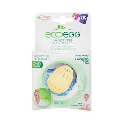 英國ECOEGG-環保智能潔衣蛋補充包(210次洗滌)1