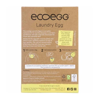 英國ECOEGG-環保低敏潔衣蛋(70次/粉黃無香)3