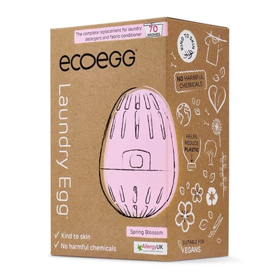 英國ECOEGG-環保低敏潔衣蛋(70次/粉紅春天花蕾)1