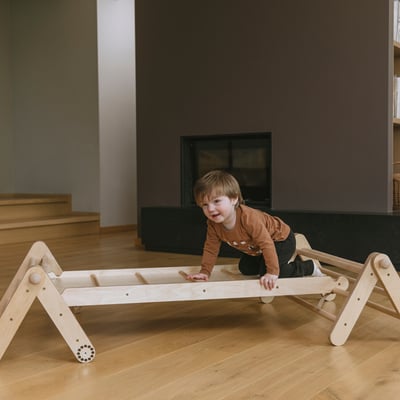 ette tete-MOPITRI®手腳並用攀爬架(四段組+滑坡道)7