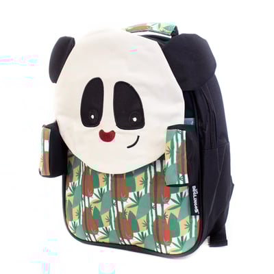 法國Les Deglingos-直立造型後背包(熊貓/洛托托斯)3