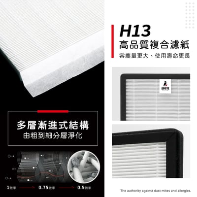 蟎著媽 濾網 適用 3M FD-Y60L 6公升雙效空氣清淨除溼機 濾網 濾芯5