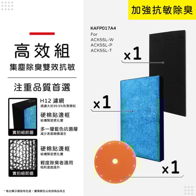 【蟎著媽】濾網 適用 大金 DAIKIN ACK55L-W ACK55P-W 加濕空氣清淨機11