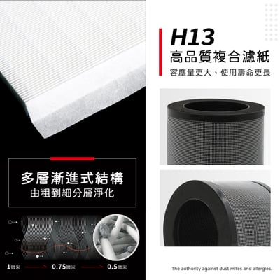 現貨 蟎著媽  濾網  適用 HERAN 禾聯 HAP-80H1 HAP-80H3 80H1-HCP 空氣清淨機4