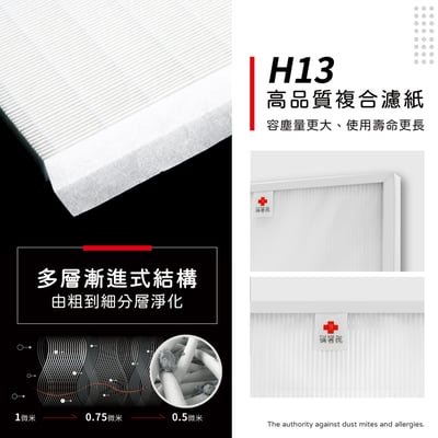 【蟎著媽】濾網  適用  HoMedics 美國 AP-25 AP25 大牛 空氣清淨機4