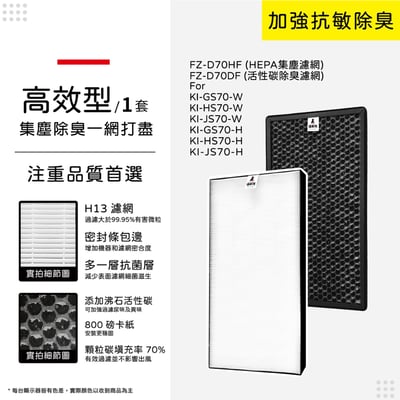 【蟎著媽】 濾網 適 夏普 SHARP KI-GS70 KI-HS70 KI-JS70 FZ-D70HF FZ-F70DF16