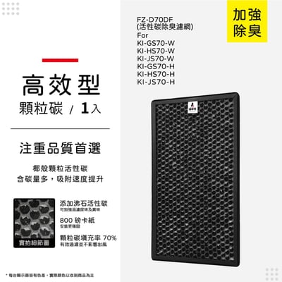 【蟎著媽】 濾網 適 夏普 SHARP KI-GS70 KI-HS70 KI-JS70 FZ-D70HF FZ-F70DF15