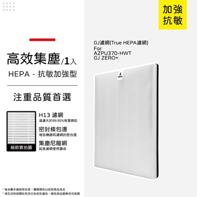 【蟎著媽】濾網 適用 韓國 Winix Zero+ Plus GJ AZPU370-HWT Plasmawave7