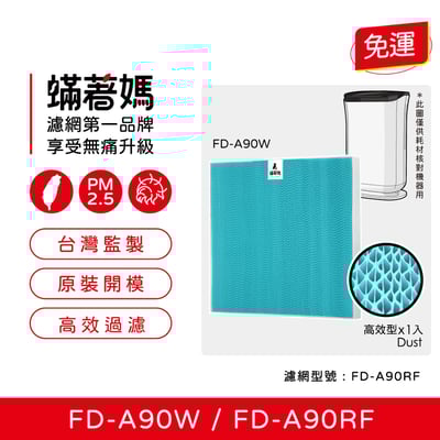 【蟎著媽】HAF 濾網 適用 3M 空氣清淨 除濕機 FD-A90W FDA90W FDA90RF1