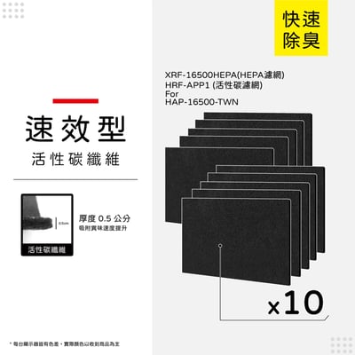 蟎著媽 濾網 適用 Honeywell 16500 空氣清淨機 XRF-16500 / HEP-16500-TWN11