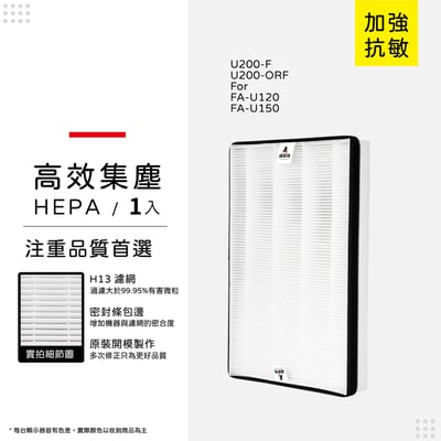 【蟎著媽】 濾網 適用 3M FA-U120 FA-U150 U200-F U200-ORF 空氣清淨機11