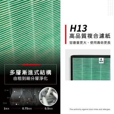 【蟎著媽】濾網 適用 Coway 格威 綠淨力 噴射循環 空氣清淨機 AP-1516D6