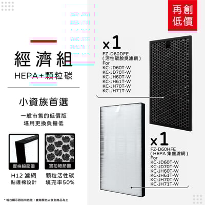 【蟎著媽】 濾網 適 夏普 SHARP KC-JH60T-W KC-JH70T-W KC-JH61T-W KC-JH71T-W 清淨機12