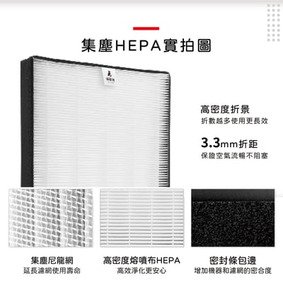 【蟎著媽】 濾網 適用  SHARP 夏普 FU-H80T-N FP-J80T-W FP-J60T-W 空氣清淨機 FZ-H80HFE7