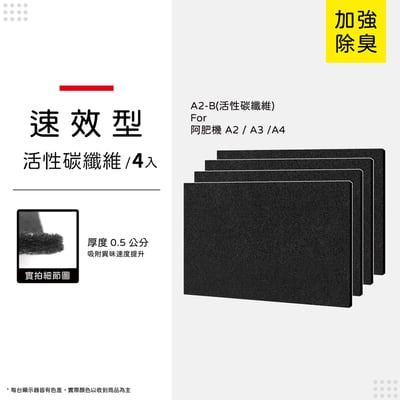 【蟎著媽】濾網  適用  Opure 臻淨 A2 A3 A4 空氣清淨機 集塵HEPA除臭顆粒碳 濾網12