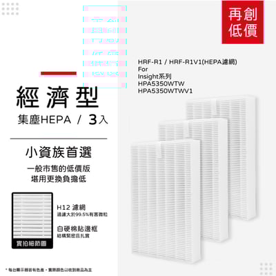 蟎著媽 濾網 適用 Honeywell HPA5350WTW HPA5350WTWV1 Insign系列 空氣清淨機10