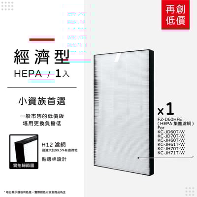 【蟎著媽】 濾網 適 夏普 SHARP KC-JD60T-W KC-JD70T-W FZ-D60DFE FZ-D60HFE14