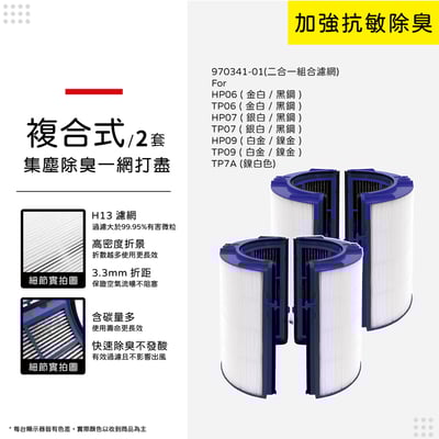【蟎著媽】濾網 適用  戴森 Dyson TP06 TP07 TP09 HP06 HP07 HP09空氣清淨機10