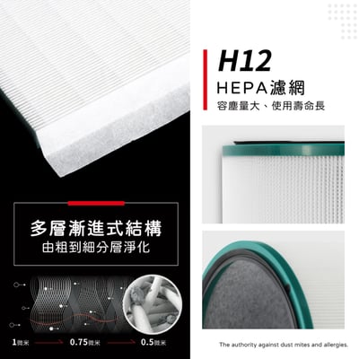 蟎著媽  濾網   適用Dyson 戴森 HP02 HP03 DP01 DP03 空氣清淨機5