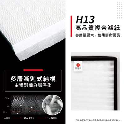 【蟎著媽】濾網 適用 Panasonic 國際牌 F-P40EH  空氣清淨機 F-ZMRS40W3